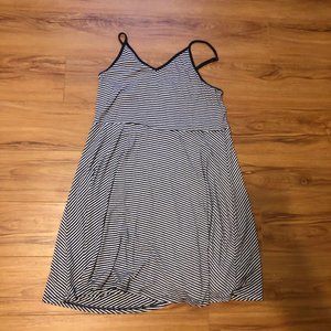 Mossimo navy and white sundress